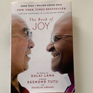 Avery Book of Joy Cover with Red Text